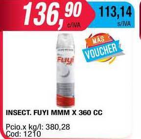Maxiconsumo Insect. Fuyi Mmm X 360Cc oferta