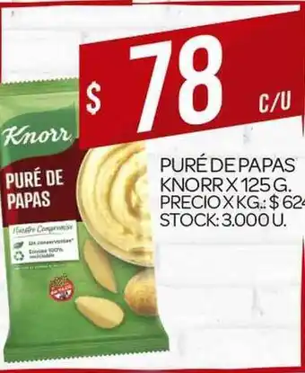 Supermercados DIA Puré De Papas Knorr x 125g oferta