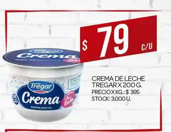 Supermercados DIA Crema De Leche Tregar 200g oferta