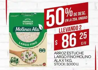 Supermercados DIA Arros Estuche Largo Fino Molino Ala 1kg oferta