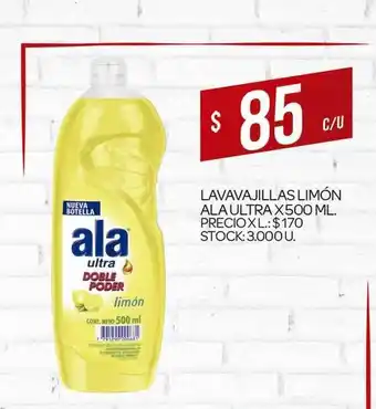 Supermercados DIA Lavavajillas Limón Ala Ultra 500ml oferta