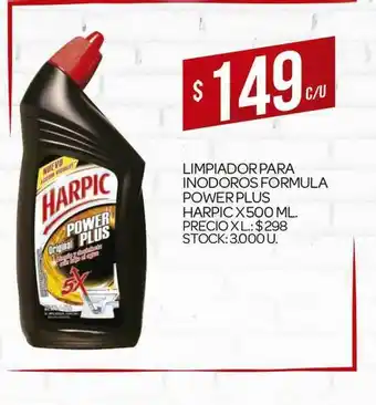 Supermercados DIA Limpiador Para Inodoros Formula Power Plus Harpic 500ml oferta