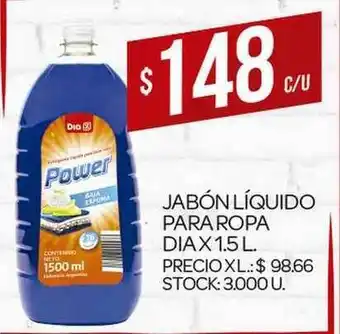 Supermercados DIA Jabón Líquido Para Ropa Dia 1.5L oferta