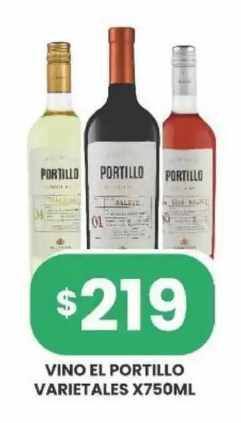 Supermercados Zeta Vino El Portillo Varietales 750ml oferta