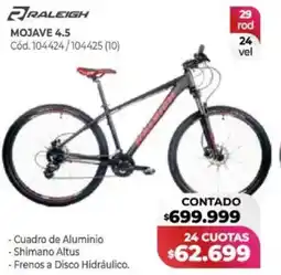 Naldo Lombardi Raleigh mojave 4.5 oferta