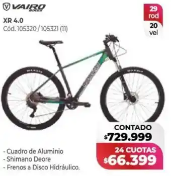 Naldo Lombardi Vairo XR 4.0 oferta