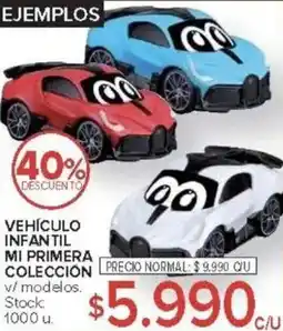 Carrefour Vehículo infantil mi primera colección oferta