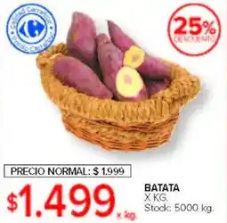 Carrefour Batata oferta