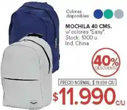 Carrefour Easy mochila oferta