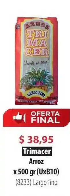 Parodi Trimacer Arroz x 500gr (UxB10) oferta
