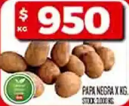Supermercados DIA Papa negra oferta