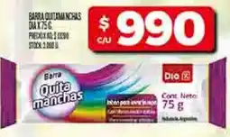 Supermercados DIA Barra quita manchas oferta