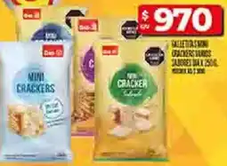 Supermercados DIA Mini crackers oferta