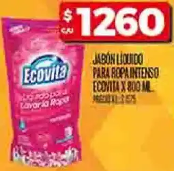 Supermercados DIA Jabon liquido para ropa intenso ecovita oferta