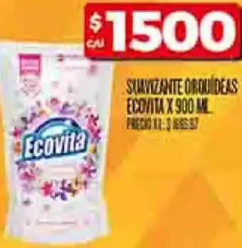 Supermercados DIA Ecovita suavizante orquídeas oferta