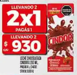 Supermercados DIA Cindor leche chocolatada oferta