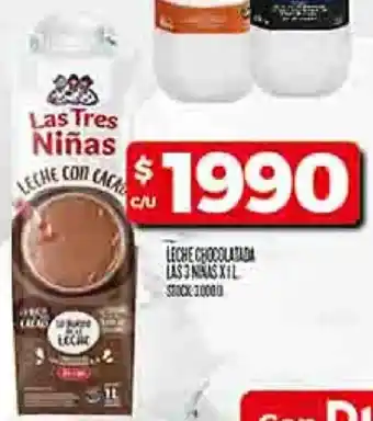 Supermercados DIA Las tres niñas leche chocolatada oferta