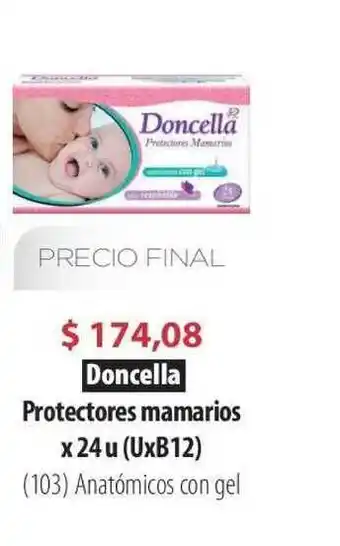 Parodi Doncella Protectores Mamarios X 24 U (uxb12) oferta