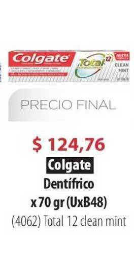 Parodi Colgate Dentífrico X 70 Gr (uxb48) oferta