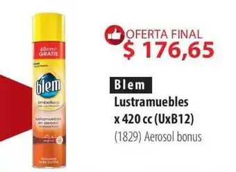 Blem Lustramuebles X 420 Cc (uxb12)
