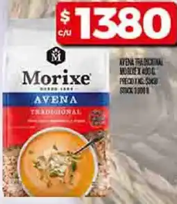 Supermercados DIA Morixe avena tradicional oferta