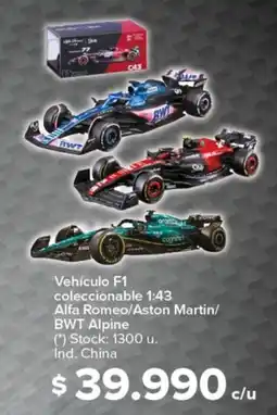 Carrefour Vehículo f1 coleccionable 1:43 oferta