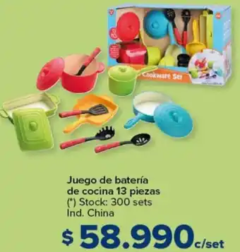 Carrefour Juego de batería de cocina oferta