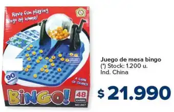 Carrefour Juego de mesa bingo oferta