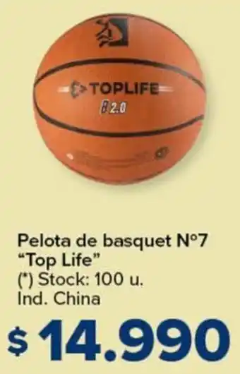 Carrefour Top life pelota de basquet n°7 oferta