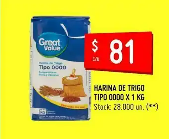 Changomas Harina de trigo tipo 0000 x 1 kg oferta