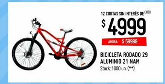 Changomas Bicicleta rodado 29 oferta