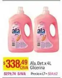 Medamax Ala Detergente Glicerina x 4L oferta