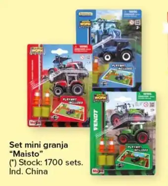 Carrefour Maisto Set Mini Granja oferta