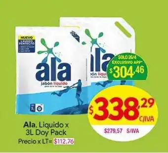 Medamax Ala Liquido Doy Pack x 3L oferta