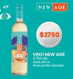 Supermercados Tadicor New Age Vino oferta