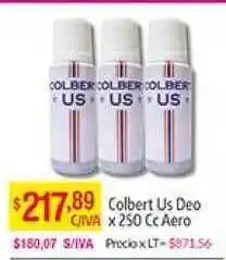 Medamax Colbert Us Deo Aero x 250cc oferta