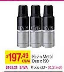 Medamax Kevin Metal Deo x 150 oferta