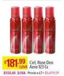 Medamax Ciel Rose Deo Aero 123cc oferta
