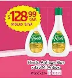 Medamax Hinds Antiage Plus Antiox x 125ml . oferta