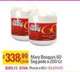 Medamax Mary Bosques 60 Seg. pote x 200gr oferta