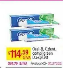 Oral-B C.dent. compl. green D.expl. 90