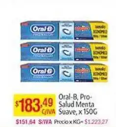 Oral-B Pro-Salud Menta Suave x 150g