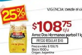Josimar Dos Hemanos Arroz Parboil 1kg oferta