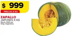 Carrefour Zapallo japones oferta