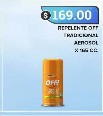 Supermercados Mayor Off Tradicional Aerosol Repelente x 165cc oferta