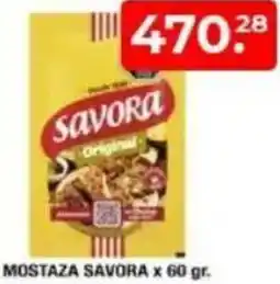 Maxiconsumo Mostaza savora oferta