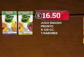Supermercados Mayor Baggio Pronto Jugo T/sabores x 125cc. oferta