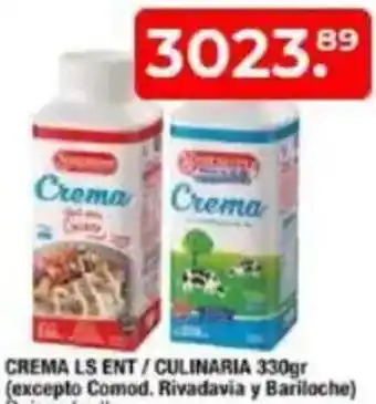 Maxiconsumo Crema ls ent/culinaria oferta