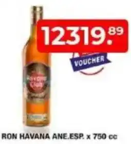 Maxiconsumo Ron havana ane.esp. oferta