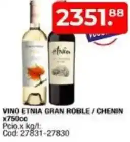 Maxiconsumo Vino etnia gran roble / chenin oferta